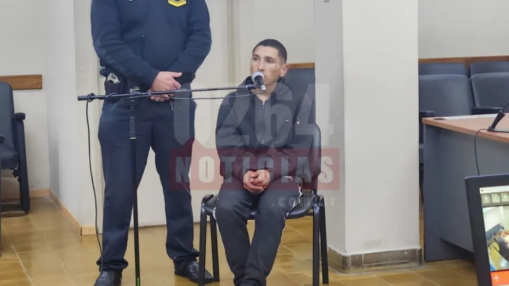 Carlos Morales, condenado por robo (FOTO: 0264 Noticias)