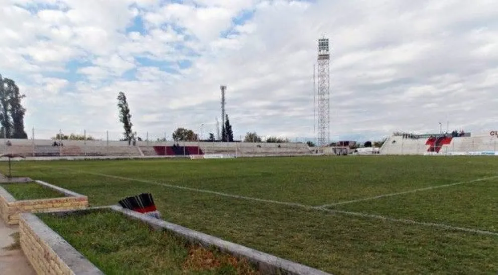El estadio de Trinidad en el Barrio Atlético.