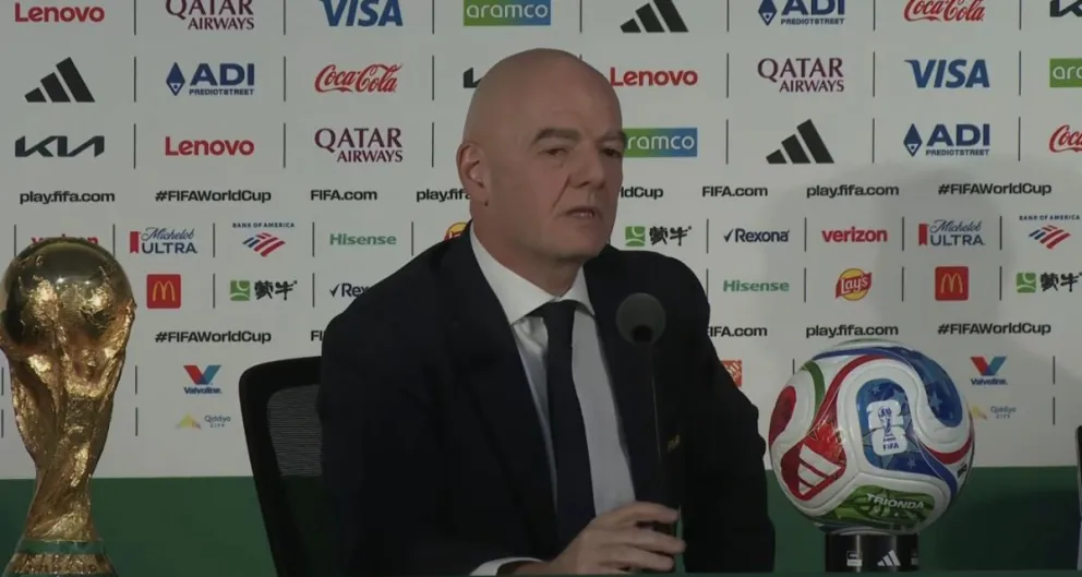 Gianni Infantino, presidente de la FIFA.
