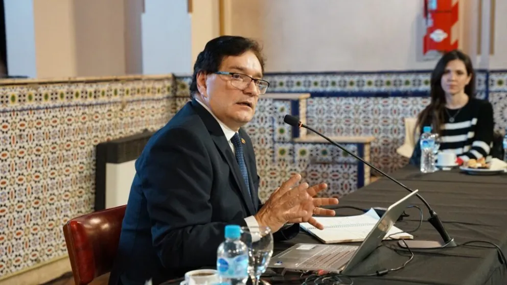 Daniel Olivares Yapur, presidente de la Corte de Justicia, presentó el sitio "Indicadores de Gestión Jurisdiccional" que arroja datos estadísticos actualizados del Poder Judicial.
