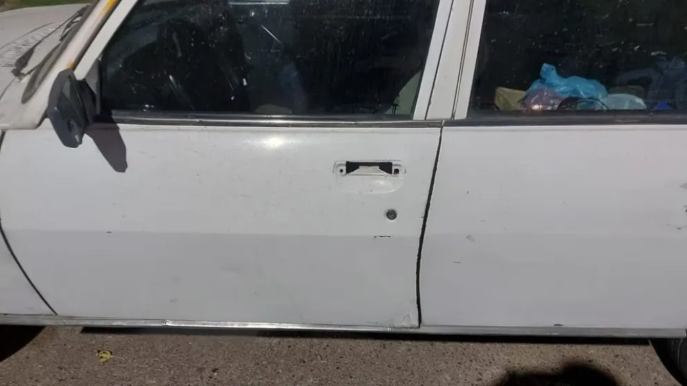 el auto que casi fue robado