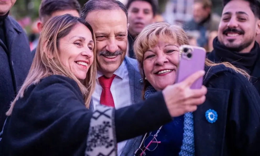 Ricardo Quintela durante la celebración del Día de la Bandera