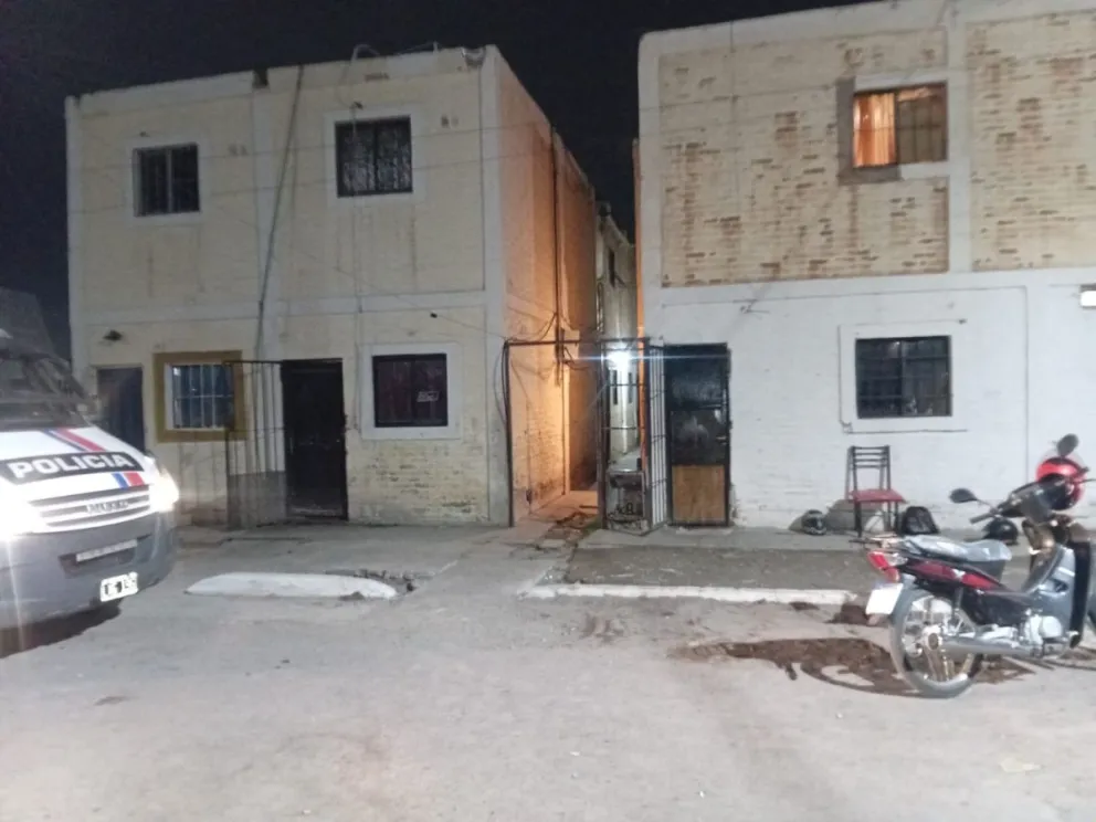 El lugar donde sucedieron los hechos que terminó con dos hombres detenido, y uno herido. 