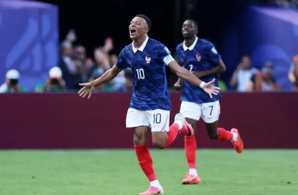 Mbappé suma seis goles en este Mundial, la misma cifra que Messi.