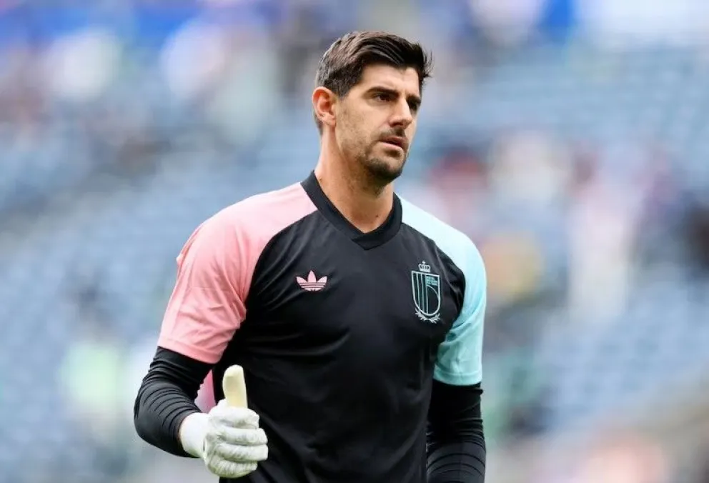 Thibaut Courtois, el arquero titular de Bélgica.