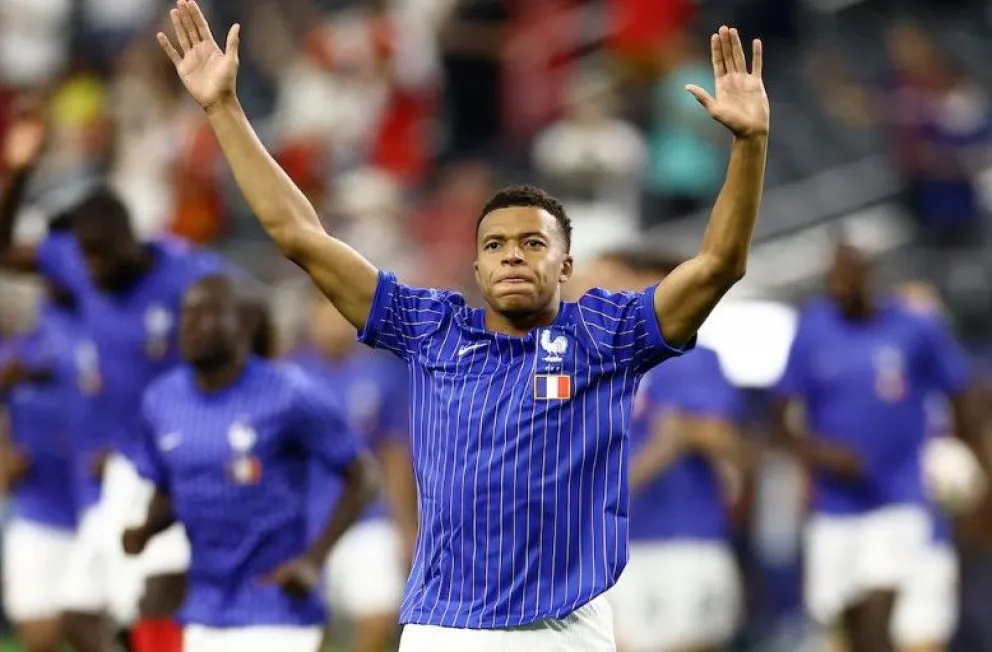 Kylian Mbappé suma ocho goles en seis partidos en este Mundial.