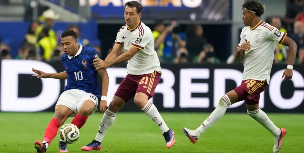 Kylian Mbappé suma ocho goles en seis partidos en este Mundial.
