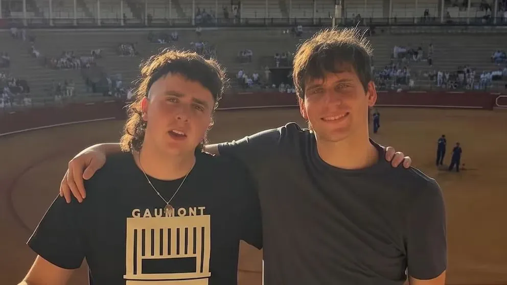 Lucas Vigniale y Gaspi murieron en un accidente aéreo en Brasil el mes pasado.