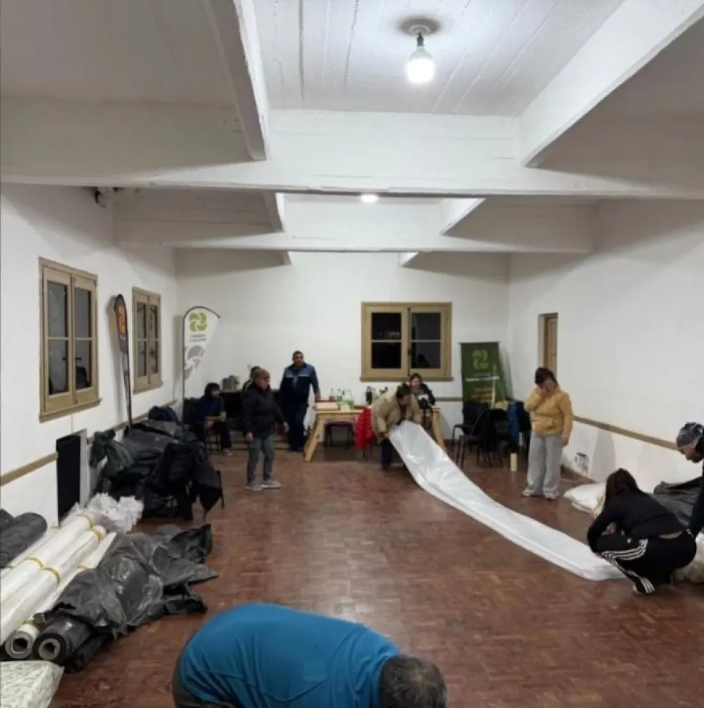 Foto compartida por la Municipalidad de Calingasta 