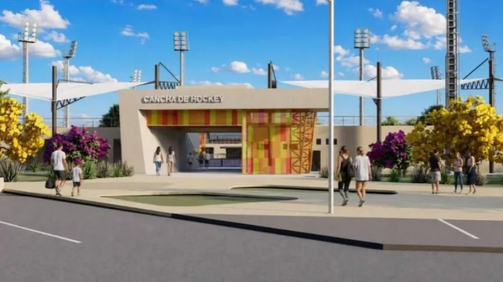 La gestión orreguista anunció la construcción del primer Estadio de Hockey sobre Césped.