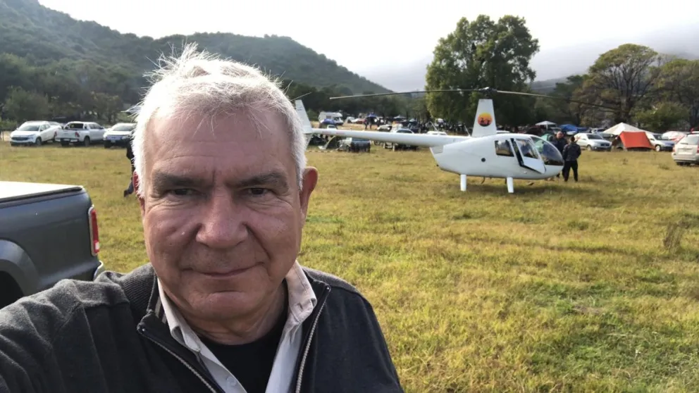 Walter Gallardo fue piloto de la Gobernación de San Juan.
