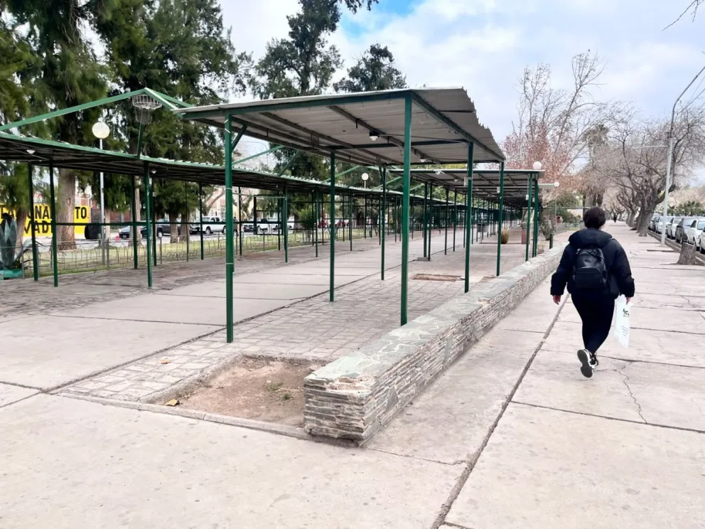 El predio es el que está ubicado por Avenida Libertador, frente al Parque de Mayo.