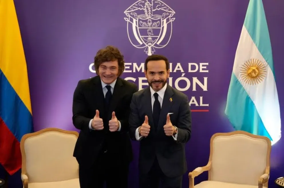 Javier Milei y Abelardo de la Espriella.