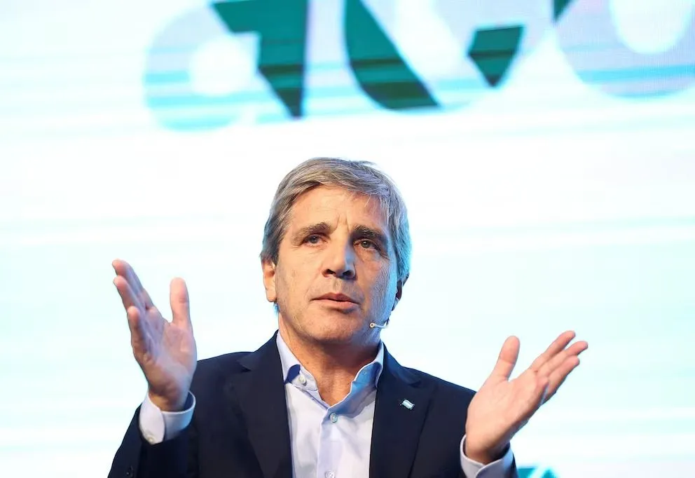 Luis Caputo, el ministro de Economía.