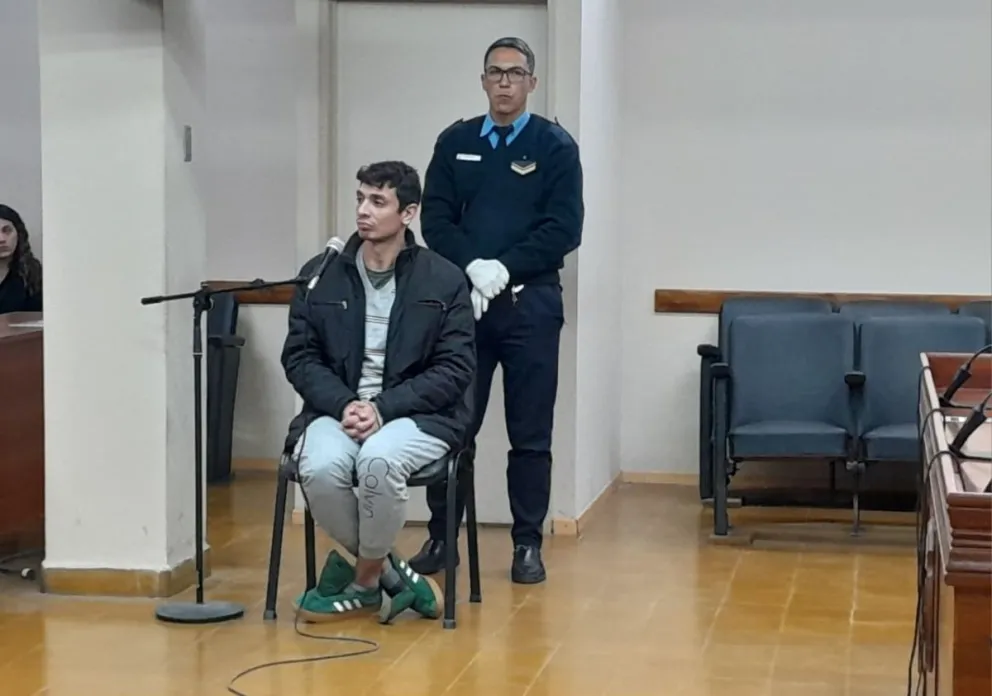 Agustín Silva, el acusado por encerrar y a amenazar a otro hombre. Foto 0264Noticias.