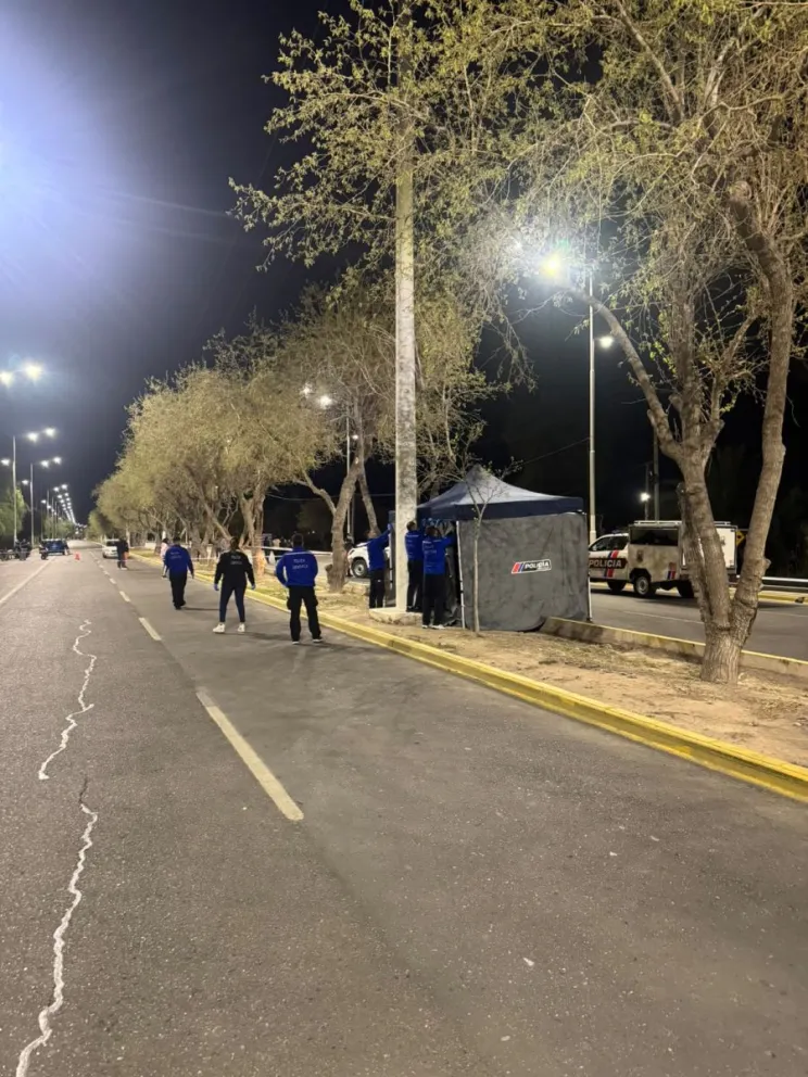 El lugar donde falleció la victima. 