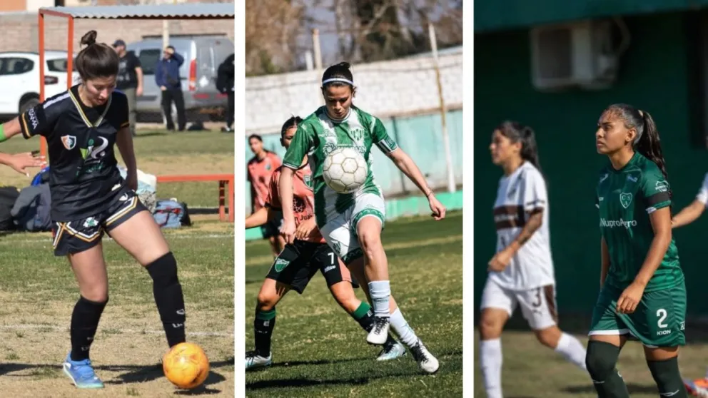 De izq. a der: Antonela Zabatarelli, Paulina Makowski y Melany Lela.