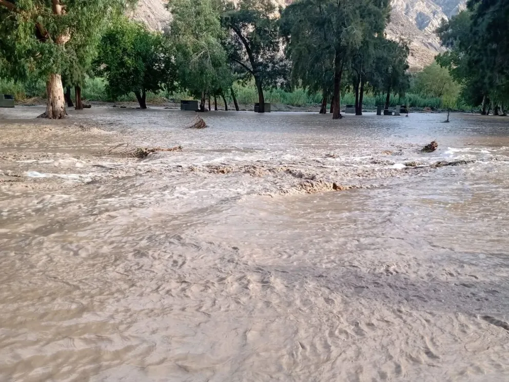 Durante el verano, Zonda, Rivadavia y Ullum fueron algunos de los departamentos afectados por las crecientes. 