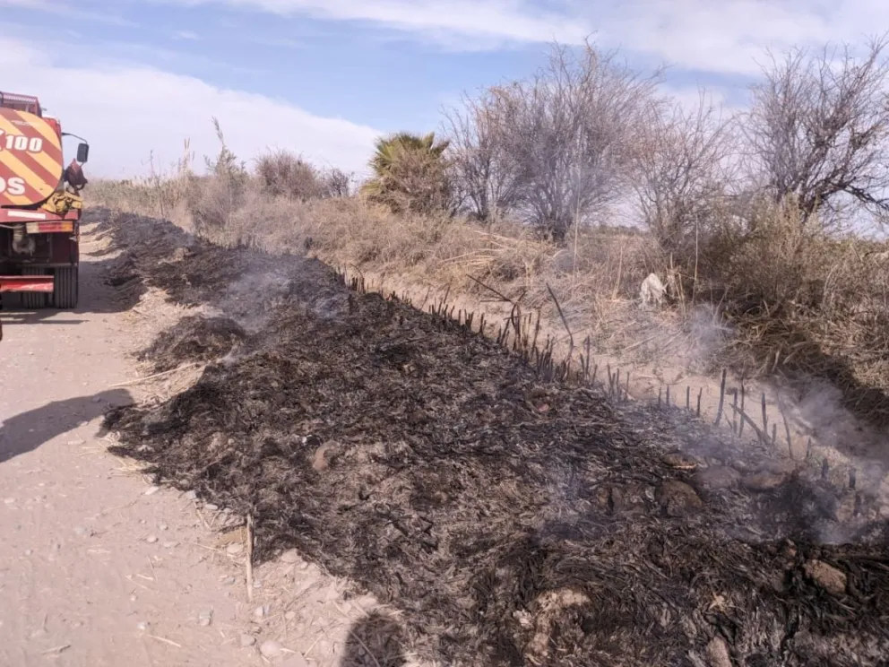 Un nuevo incendio encendió las alarmas. 