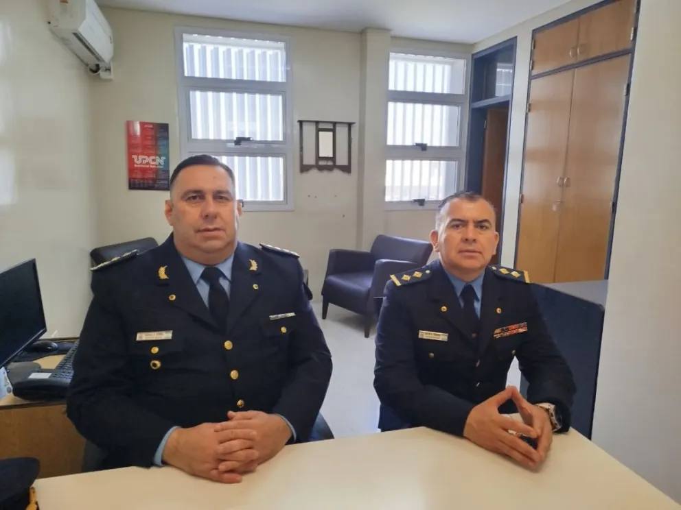 Marcelo Ligorria y Víctor Cabrera. FOTO: 0264 NOTICIAS