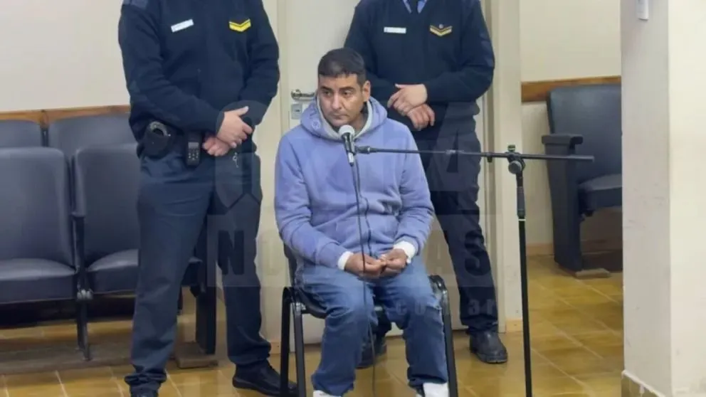 Matías Marín, a fines del mes pasado, cuando se dictó un año de prisión preventiva para él.
