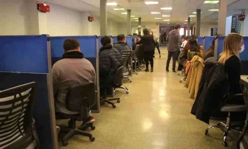Un anterior concurso de ingreso al Poder Judicial en San Juan.