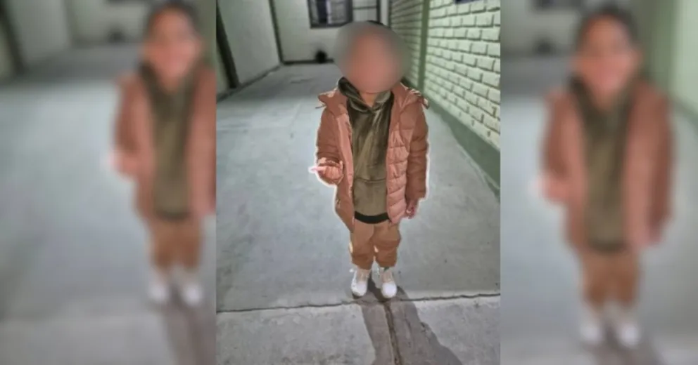 Esta es la criatura de 5 años, S.M., que pelea por su vida en terapia infantil del Hospital Rawson.
