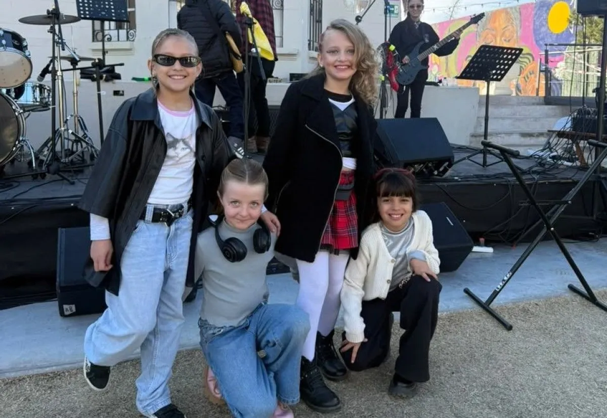 “Gatas Vampíras”, el proyecto musical de cuatro amigas sanjuaninas de 8 años que encontraron su pasión en el rock