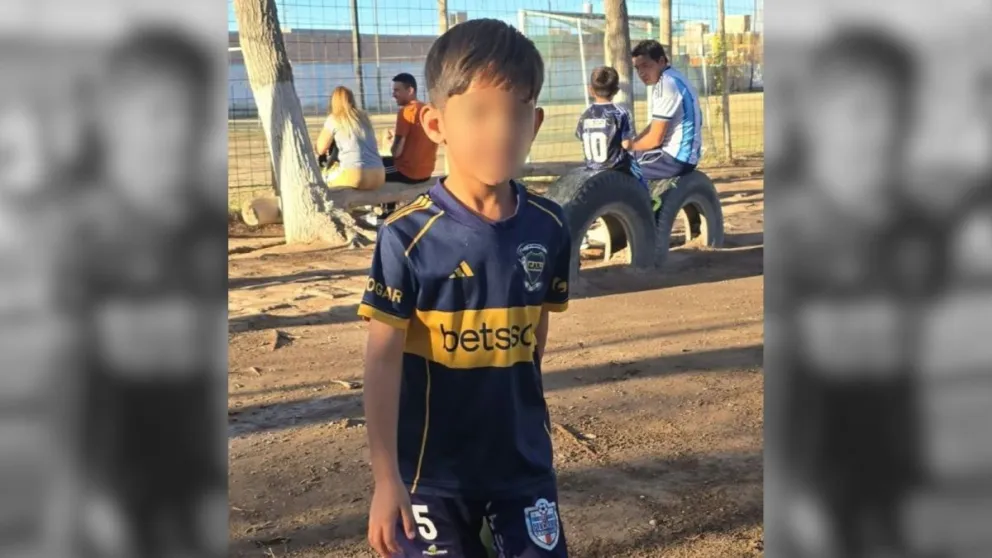 S.M. tiene 5 años y sufrió el accidente doméstico el pasado 9 de setiembre, en su casa del barrio Teresa Calcuta.