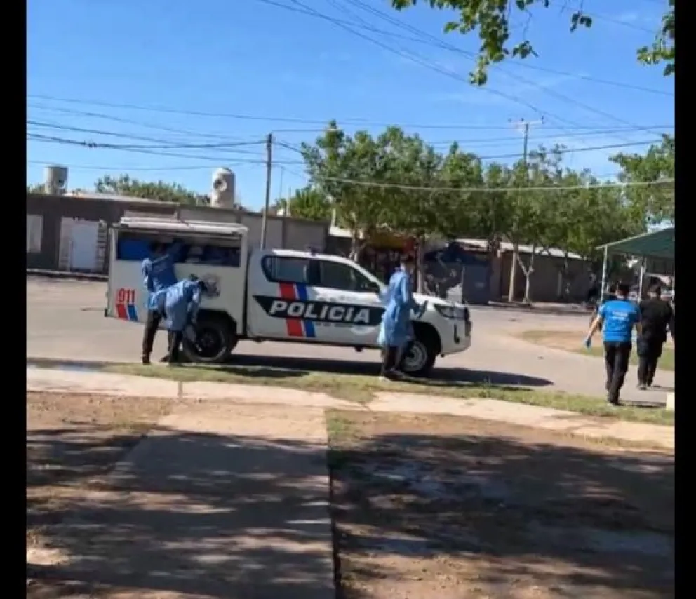 Captura de video, gentileza diario El Bastón