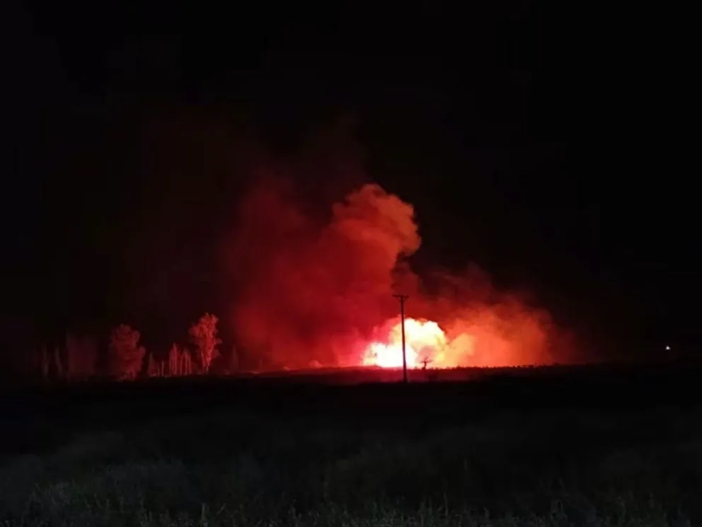 Incendio en Jachal. 