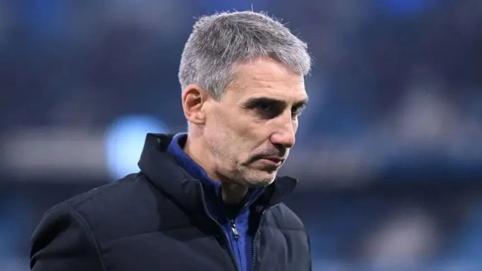 Juan Pablo Vojvoda ganó solo tres de los 13 partidos que dirigió a Racing.