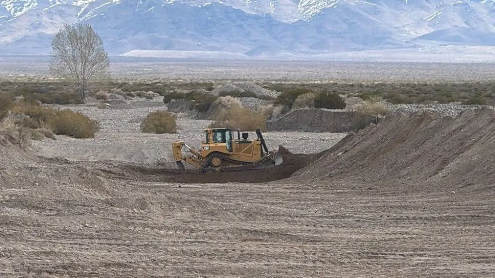 La provincia comenzó a realizar tareas sobre los márgenes del Río San Juan. 