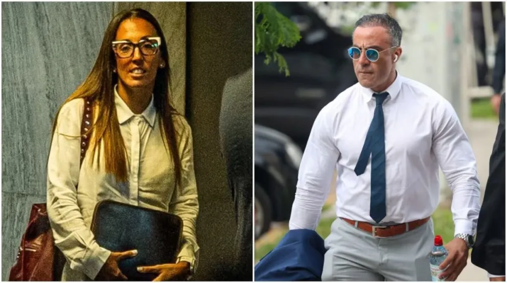 La psiquiatra Agustina Cosachov, y el neurocirujano Leopoldo Luque.