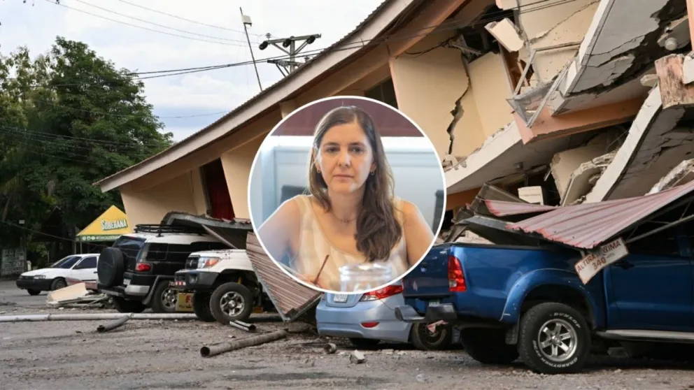 La sanjuanina Sandra Pitta es embajadora de Argentina en Panamá y se refirió al terremoto de este viernes en el país de Centroamérica.