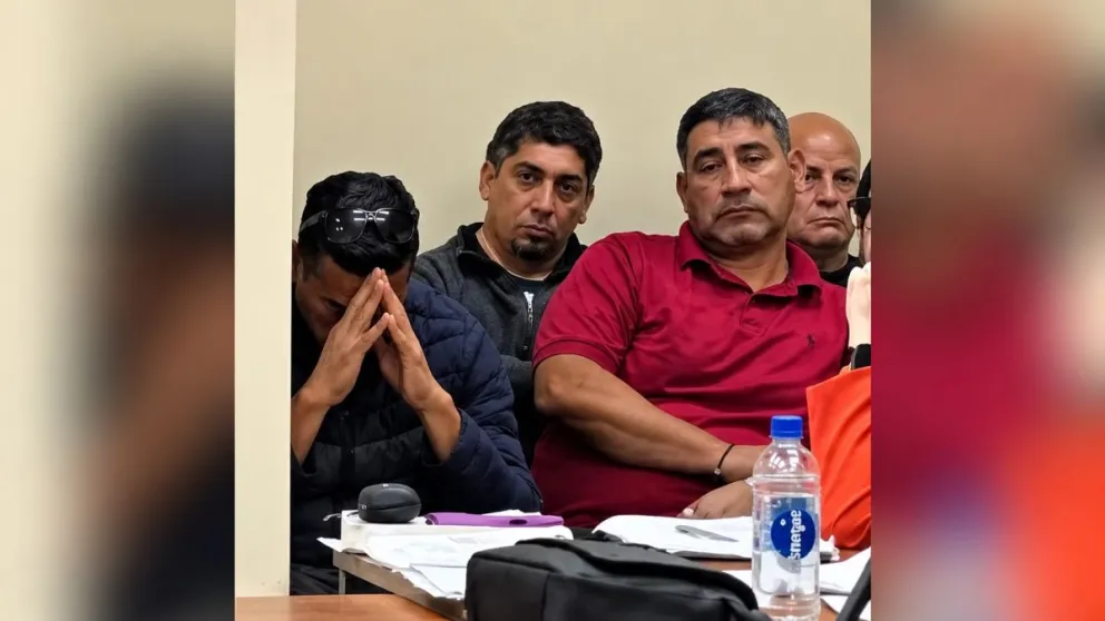Parte de los involucrados en la causa que investiga el fraude al Ministerio de Turismo por $5 millones. Foto 0264Noticias.  
