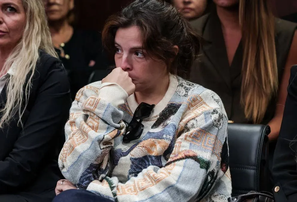 Dalma Maradona, durante el juicio.