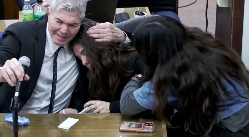 Dalma Maradona, durante el juicio.