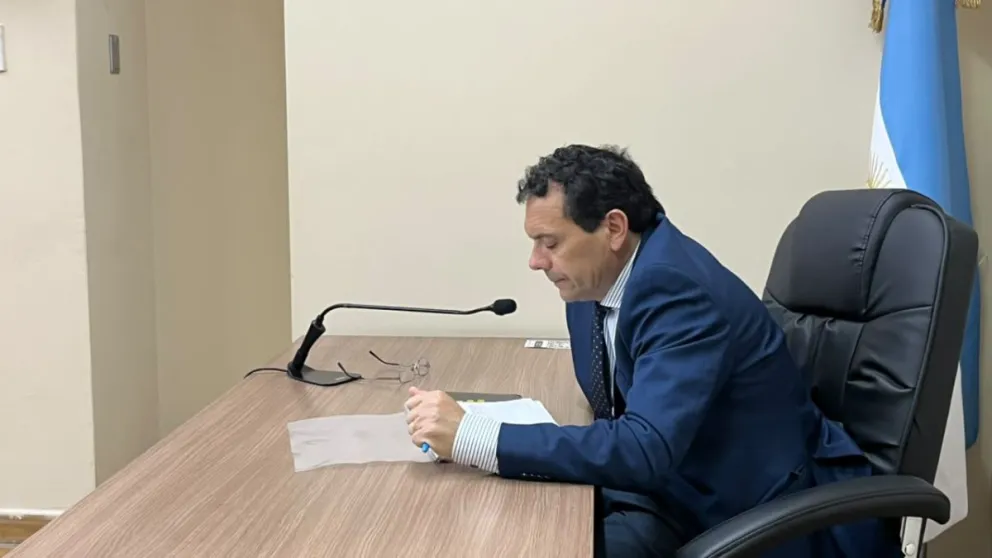 El juez de la causa, Juan Gabriel Meglioli.