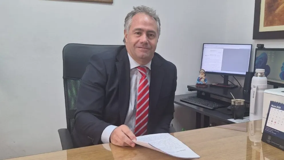 Matias Pallito, titular del Primer Juzgado del Trabajo.