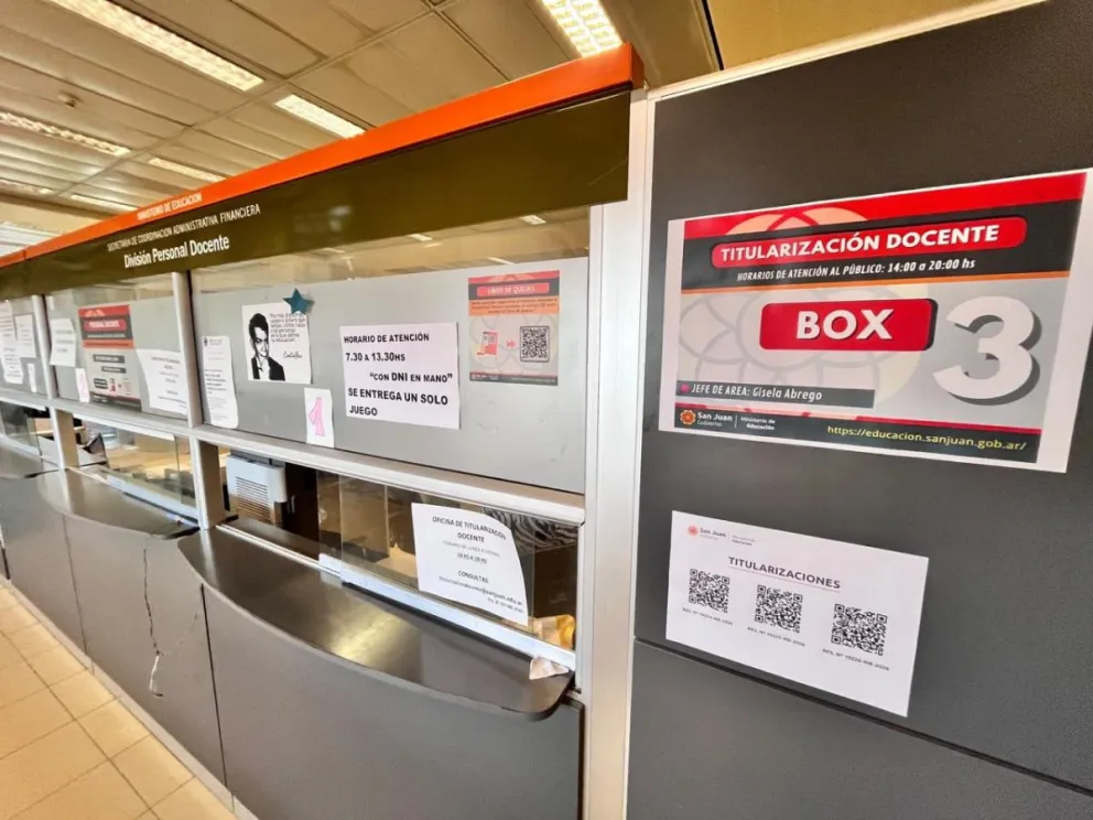 Las oficinas de titularización se encuentran en el segundo piso del Centro Cívico. 
